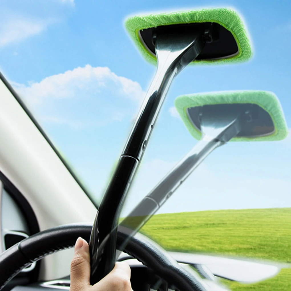 Съемный 13 дюймов окна щетки стеклоочистителей из микрофибры очиститель Чистящая