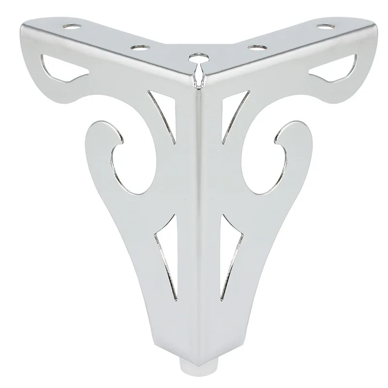 4 шт. Золотые/черные/Серебряные железные полые ножки для дивана стойка шкафа