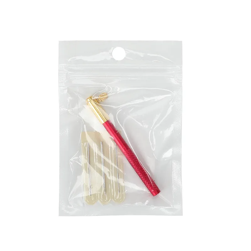 Тамбурные крючки для вышивки вязальный инструмент с 3 иглами Швейные аксессуары