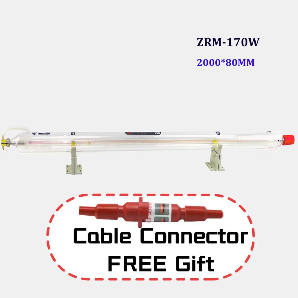 

SHZR Co2 Laser Tube W2 170W Co2 Laser Tube 2000MM