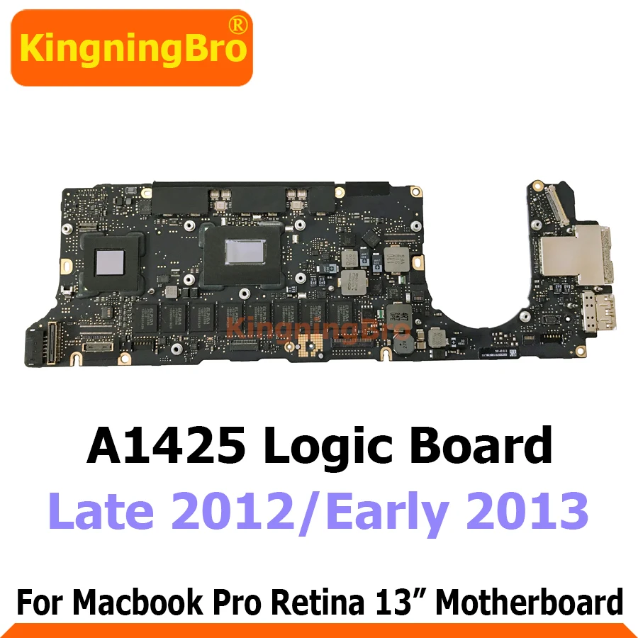Оригинальная материнская плата A1425 для Macbook Pro Retina 13 &quot логическая 2012 2013 CPU i5 i7