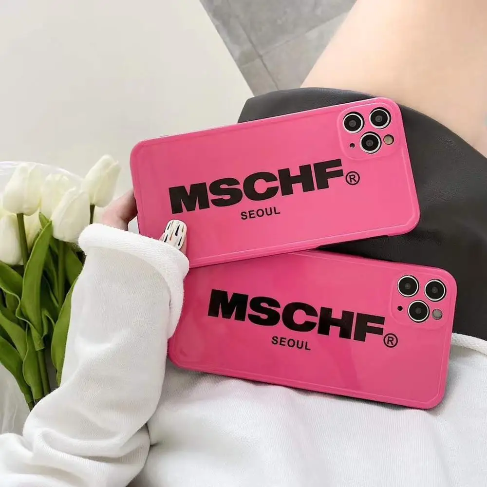 Корейский трендовый модный бренд Ins MSCHF чехол для телефона iphone 11 Pro Max Мягкий