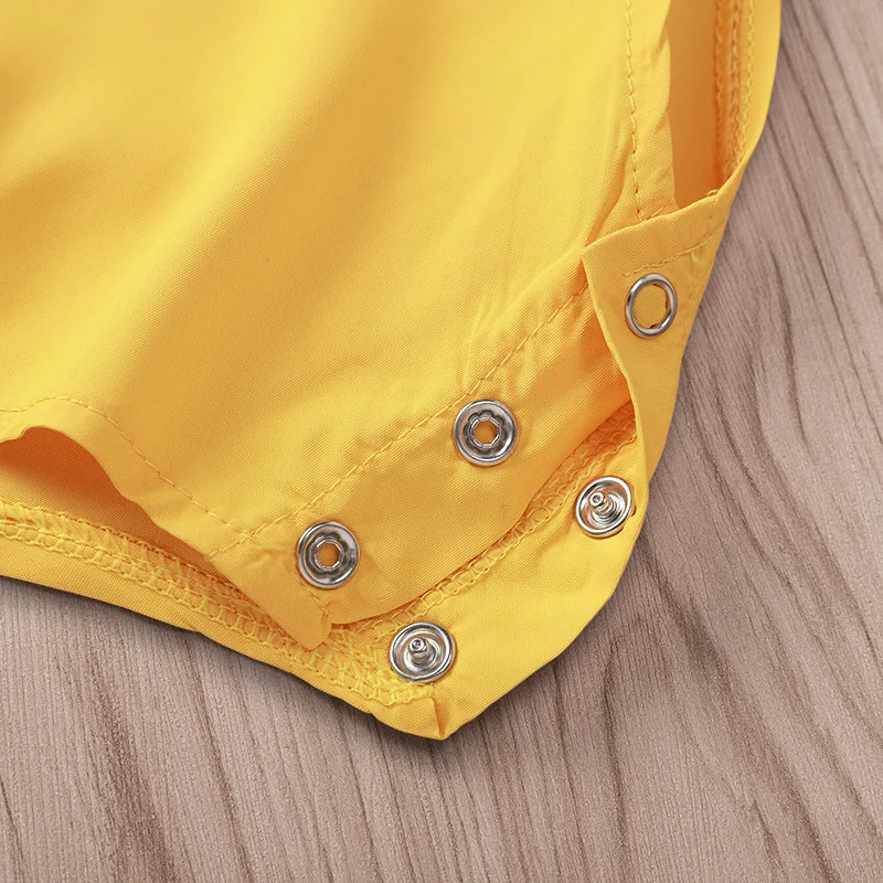 Комплект одежды для малышей с подсолнухом укороченный топ цветочным принтом +