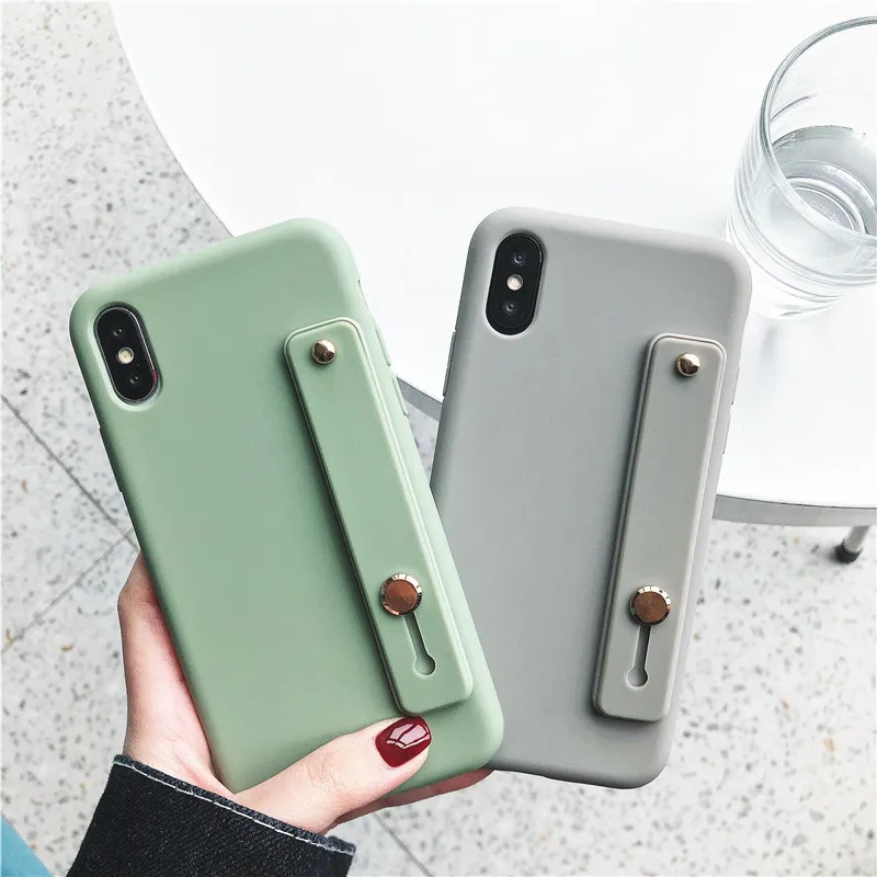 For Huawei Y9 Prime 2019 Candy Hand Band Wrist Strap Cases Mate 10 20 30 Lite Nova 5 5i Pro P Smart Plus Cover | Мобильные телефоны