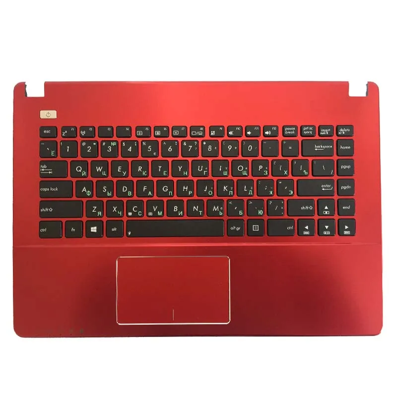 Новая русская клавиатура для ноутбука Asus X450 X450C X450CA X450CC X450CP X450L X450LA красная с
