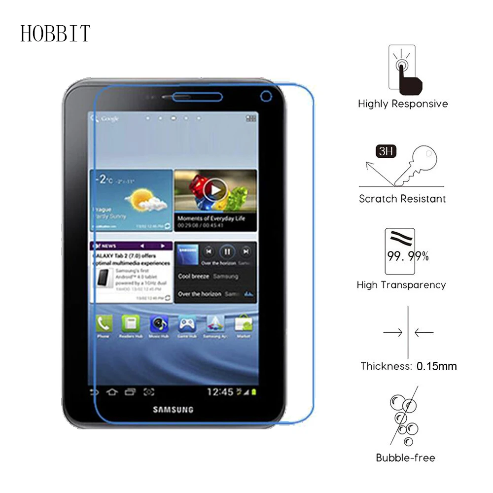 

3Pcs Tablet Transparent High Definition Explosion-Proof PET Screen Protective Film For Samsung Galaxy P3100 P3110 P3108 7.1inch