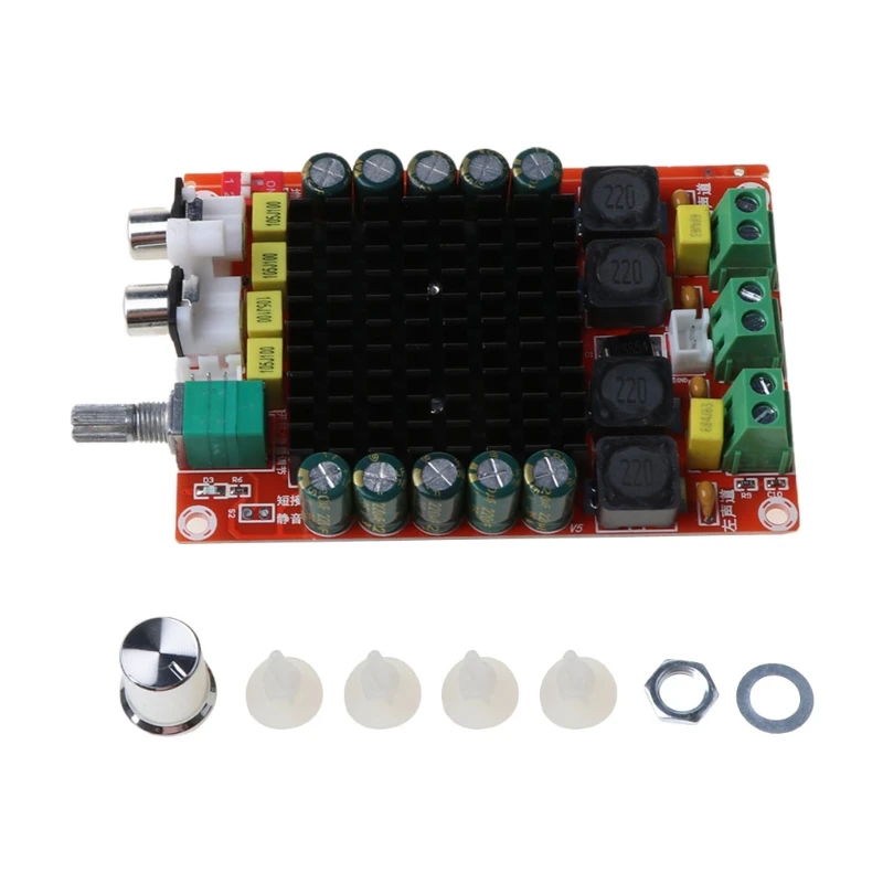 TDA7498 2x100W Digital Power Amplifier Board Class D Dual Audio Stereo DC 14-34V | Компьютеры и офис