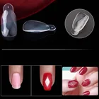 Двойная форма для ногтей, форма в форме алмаза для быстрого наращивания полимерного УФ-геля, Искусственный акриловый инструмент для маникюра, аксессуары