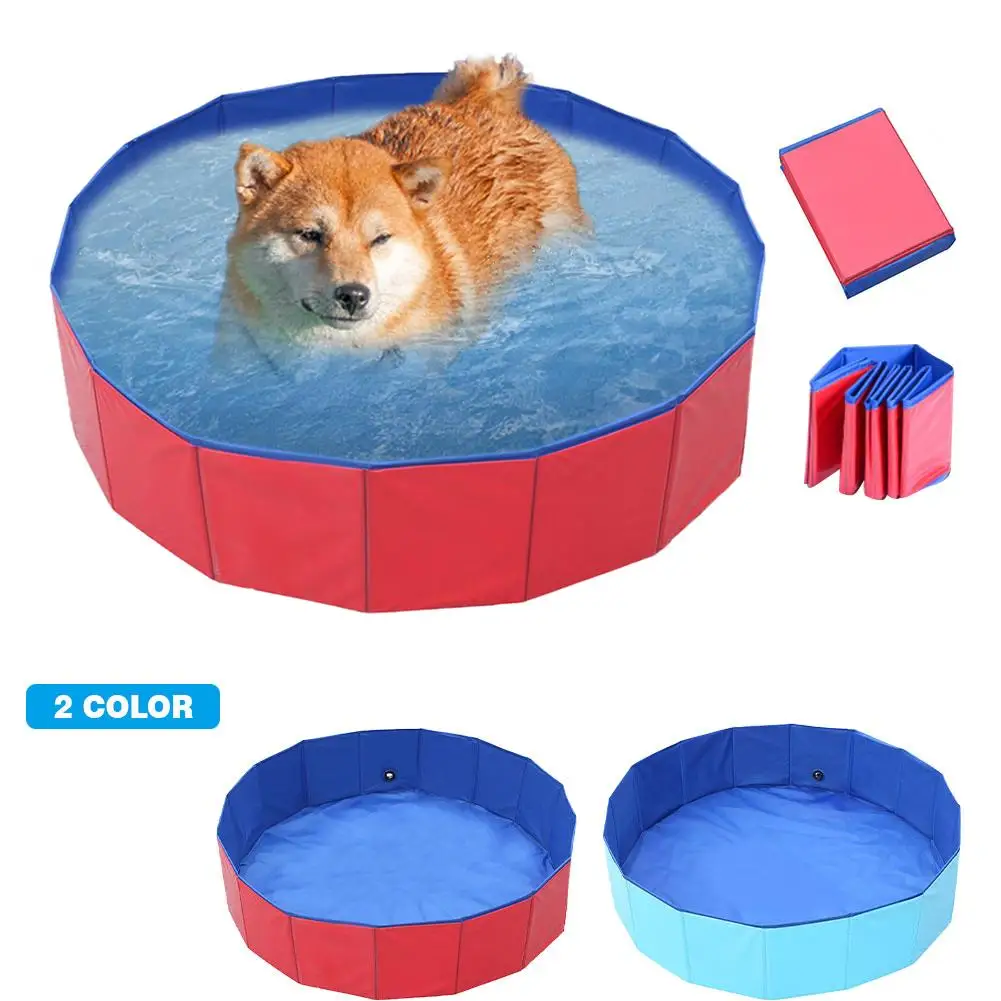 

Foldable Pet Dog Bathing Pool Summer Outdoor Collapsible Dog Swimming Pool Bathtub For Kids Pets Dogs Cats Bath Tub Pool