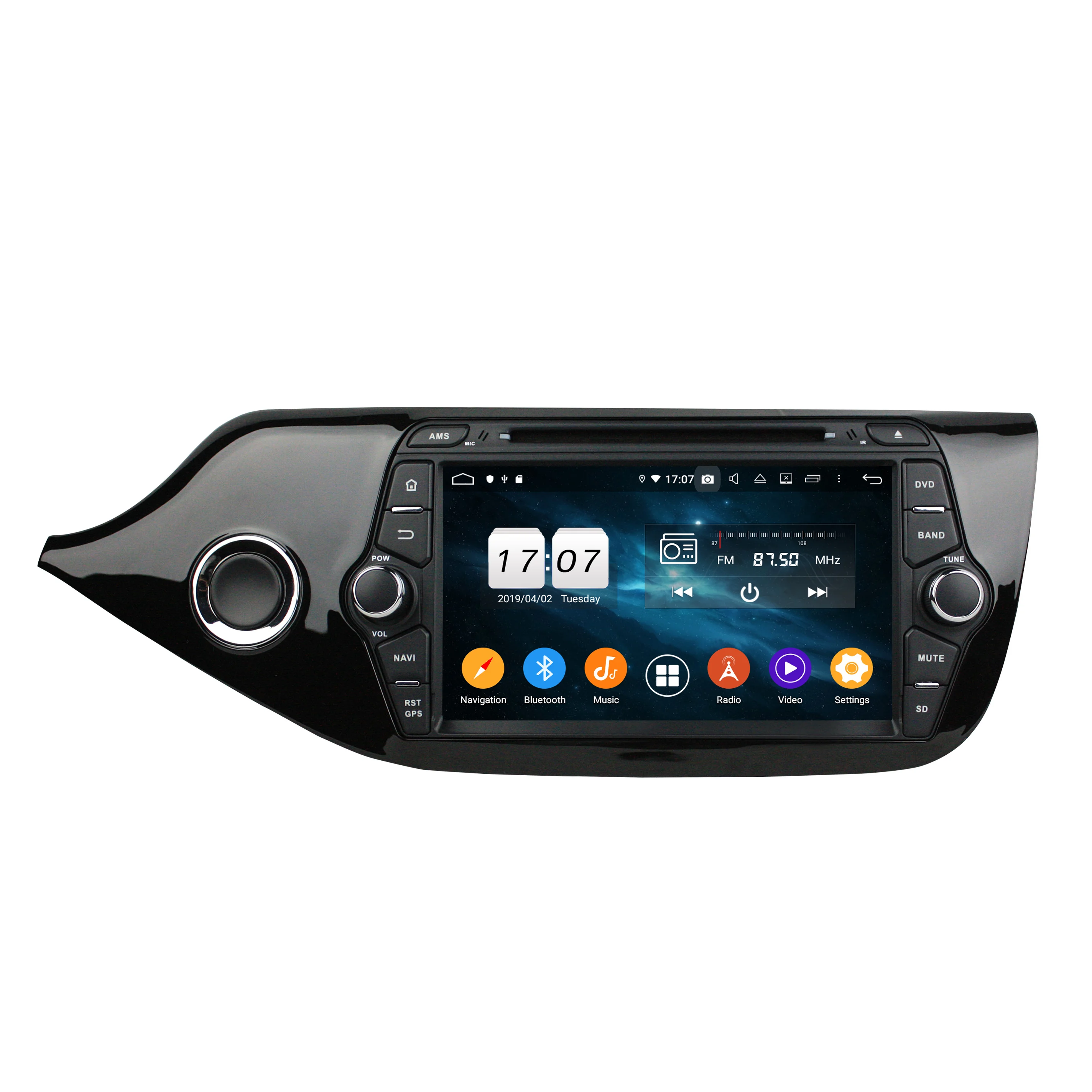 

8" 2 Din 6 Core PX6 Android 10.0 Car DVD Player For KIA CEED 2013-2015 Car Audio 4G+64G Multimedia 1280*720 Stereo DSP Radio