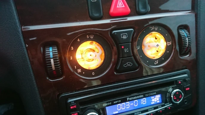 8 шт. 12 В T5 светодиодный светильник на танкетке для приборной панели автомобиля