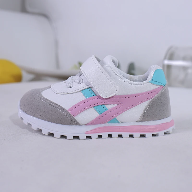 New Autumn Kids Sports Shoes Baby Girls Boys Patchwork Sneaker Toddler Fashion Children Casual 6M-6 Year Old Anti-Slippery | Детская
