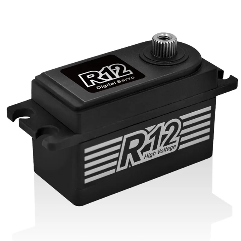 

Power HD R12 12 KG High Torque Brushless Metal Gear Servo 6.0-8.4V for Rc 1/10 Electric Car