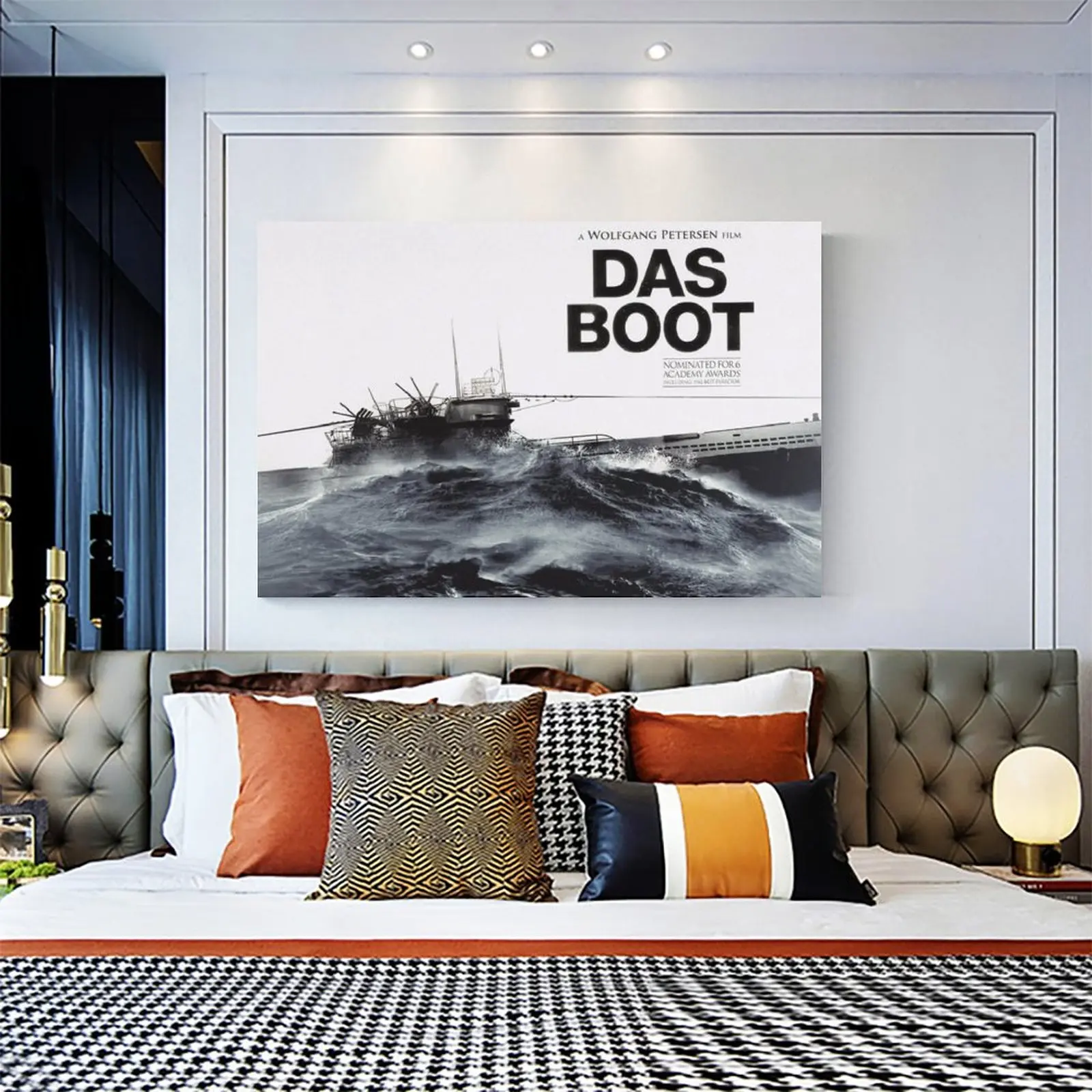 

Das Boot (1981) Poster Poster Decorative Painting Canvas Wall Art Living Room Posters Bedroom Painting
