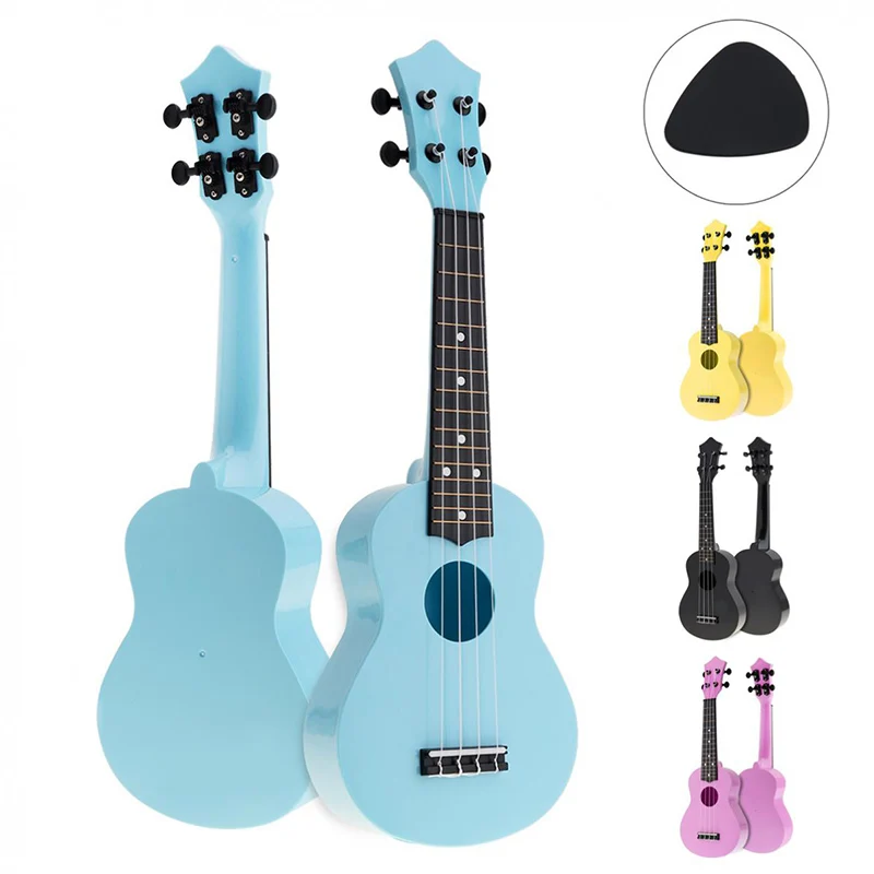 

Ukulele Children's Beginner Small Guitar Early Childhood Educational Musical Instrument 21-inch Acoustic 4 Strings Kids Gift