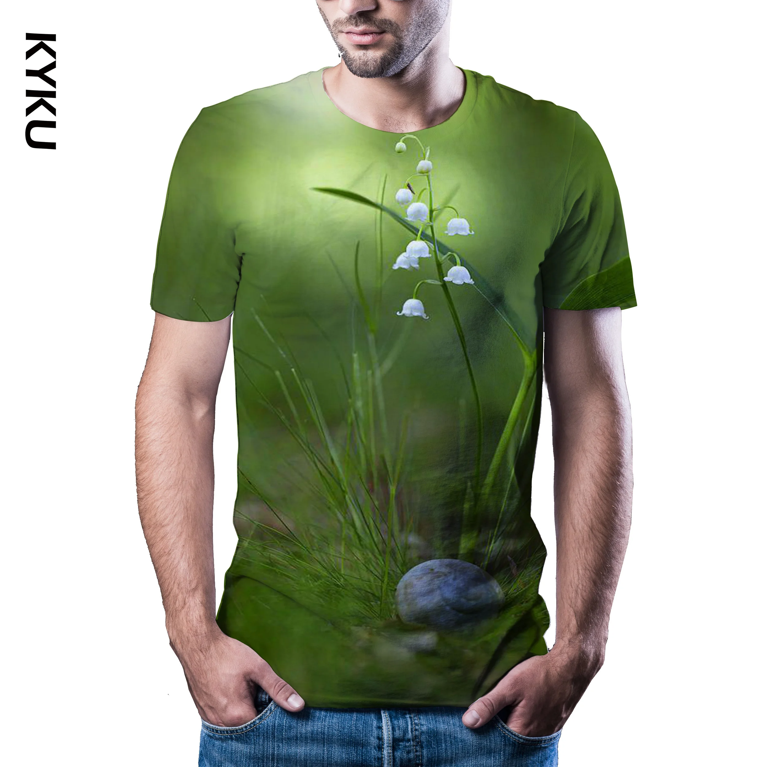 

New fashion 3D printing fashion simple design t-shirt Street Style Men's and women's fashion T-shirt Harajuku shirt T-shirt