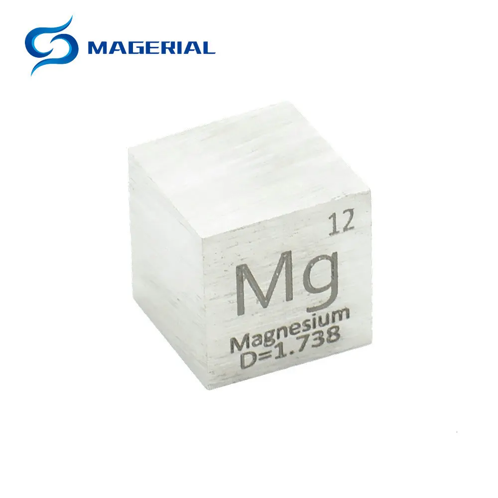 Высокая чистота Magnisum Mg Cbue 99.99% для исследований и разработок элемент металл простое вещество Рафинированный Металл около 10x10x10 мм