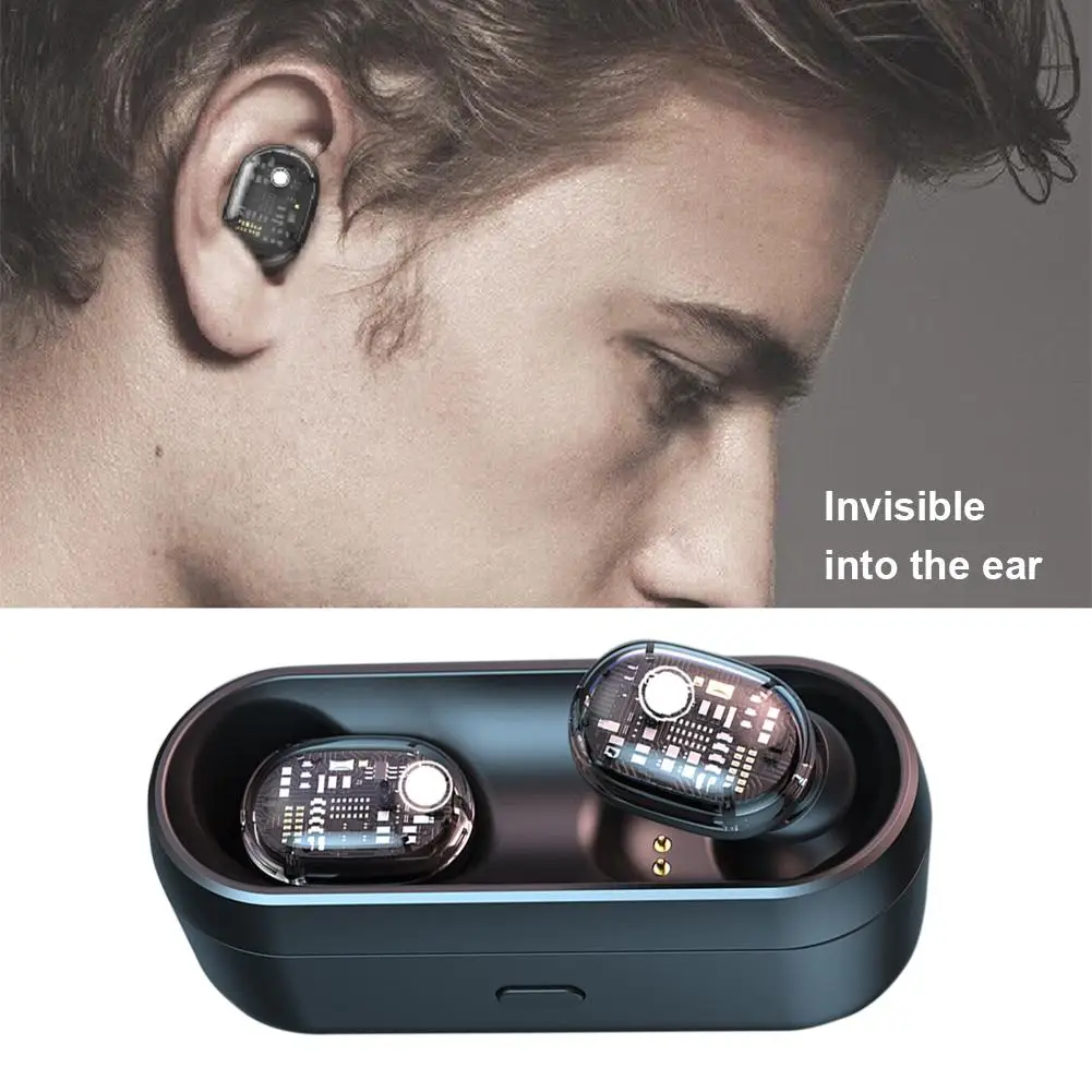M20 Одиночная Ушная подвесная гарнитура Bluetooth 5,0 спортивные Hi-Fi наушники долгое время ожидания Мини ушные крючки Беспроводные Бизнес стерео наушники
