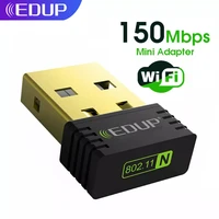 edup mini usb wifi adapter 150mbps 2 4g 802 11agn wireless usb ethernet wifi network card wi fi receiver for desktop laptop pc