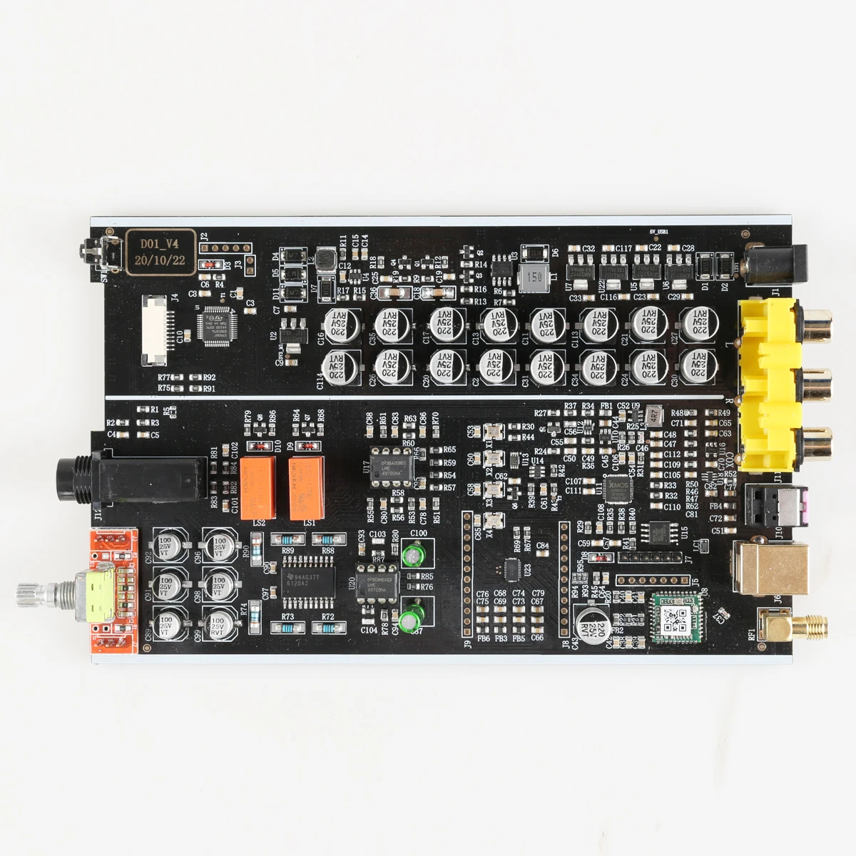 USB-усилитель для наушников fx-audio D01 усилитель Bluetooth 5 0 ES9038Q2M 32 бит 768 кГц DSD512 XU208