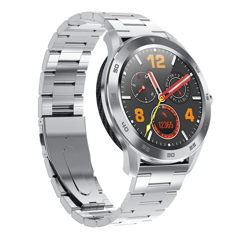 Умные часы с круглым сенсорным экраном высокого разрешения спортивный