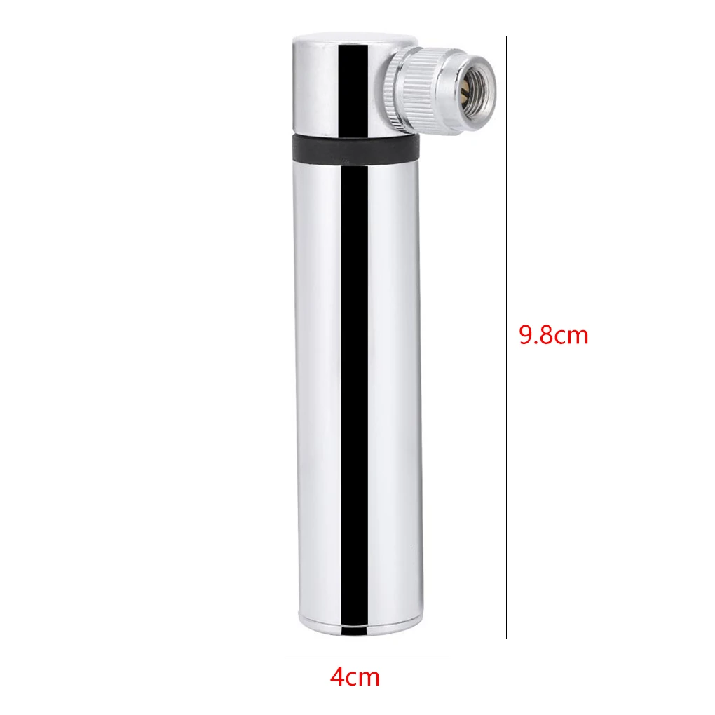 

Mini Portable Mountain Bike Bicycle Pump Bicycle Accessory Aluminum Alloy Tire Air Inflator Pump for Bicycle Basketball Football