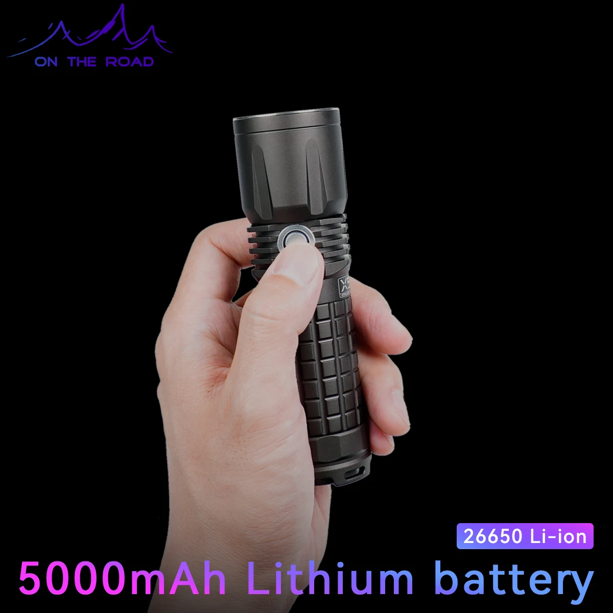 구매 도로 X5 (타자 없음) 유형-C USB 손전등 26650 리튬 DirectCharging 18650 충전식 토치 LED Superbright (배터리 없음)