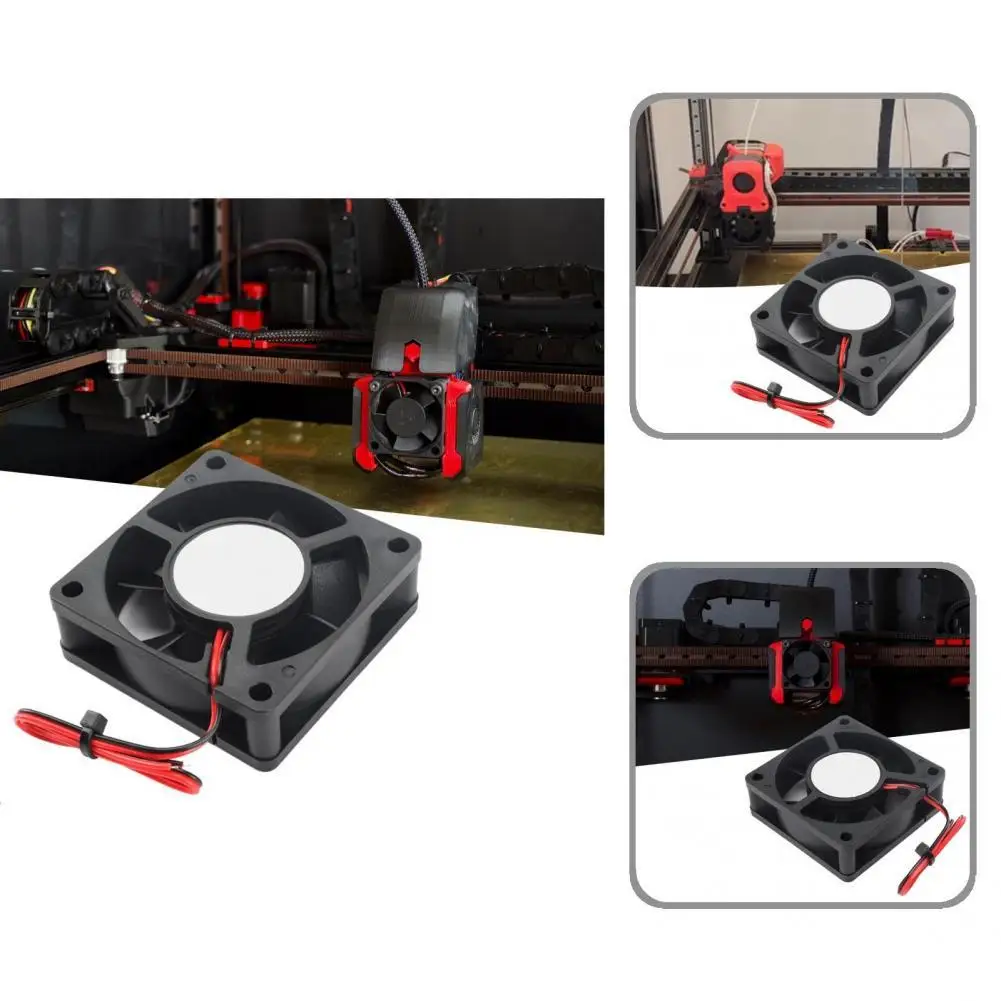 

3D Printer Blower Fan Reliable Dedicated 3D Printer Blower Fan Big Air Flow Anti-deformed 3D Printer Fan