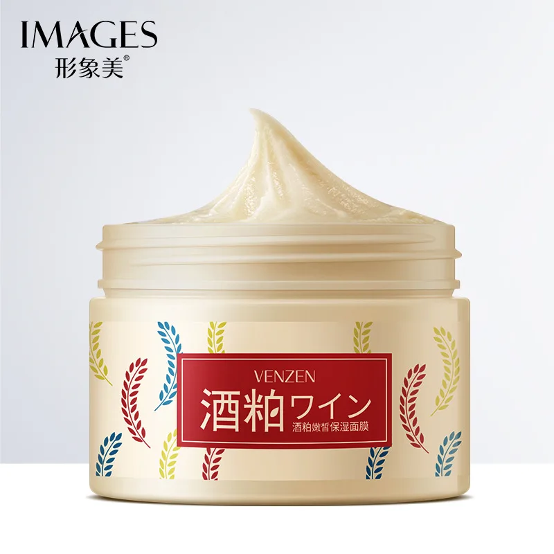 VENZEN tender moisturizing wine meal mask Blossom Anti Aging Nourishing Facial Mask Natural Wrinkle Moisturizing Skin Care |