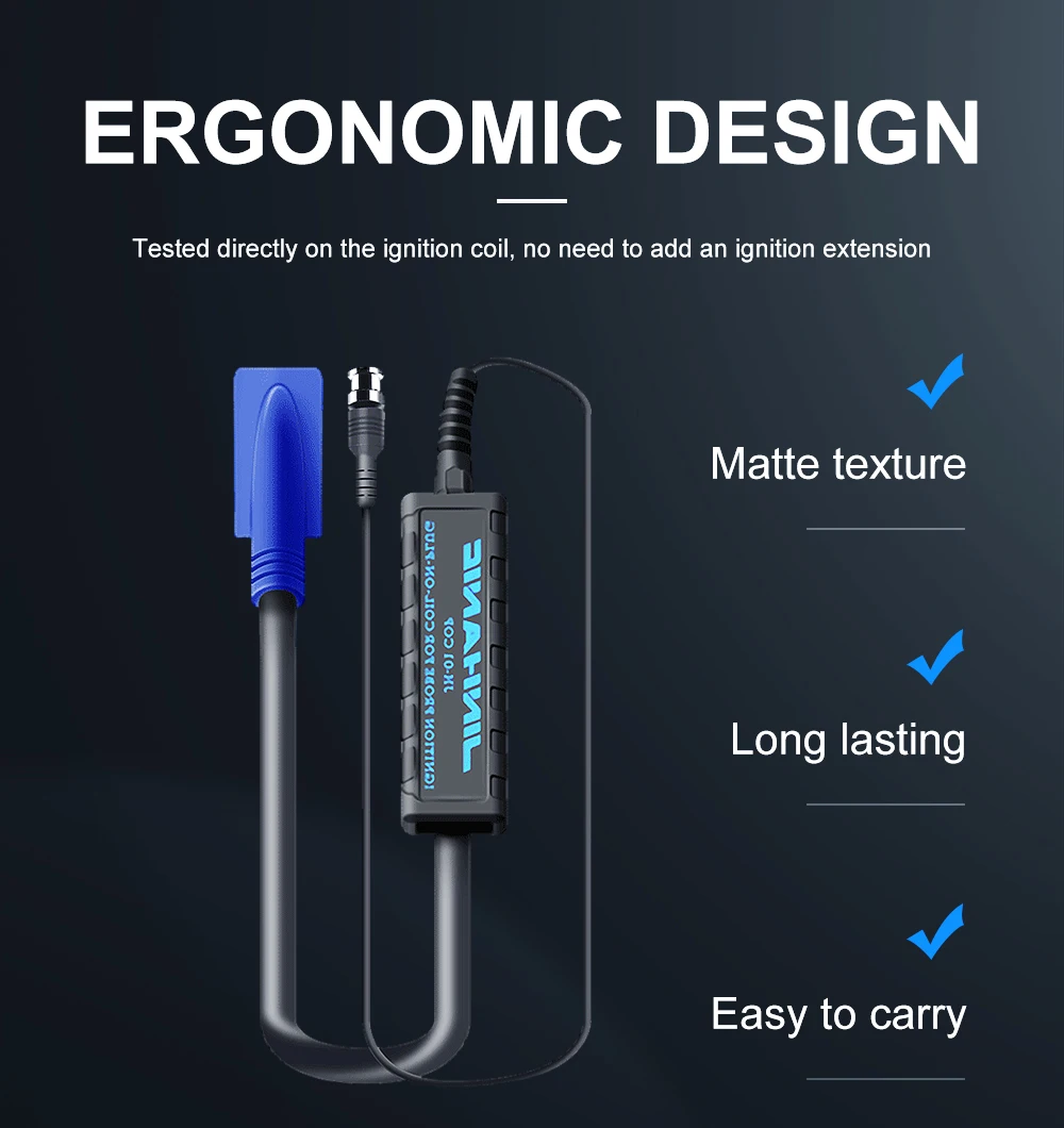 

Automobile High Voltage Auto Ignition Probe Auto Accessories Oscilloscope Probe Measured Waveform Ignition Fault JH-01COP