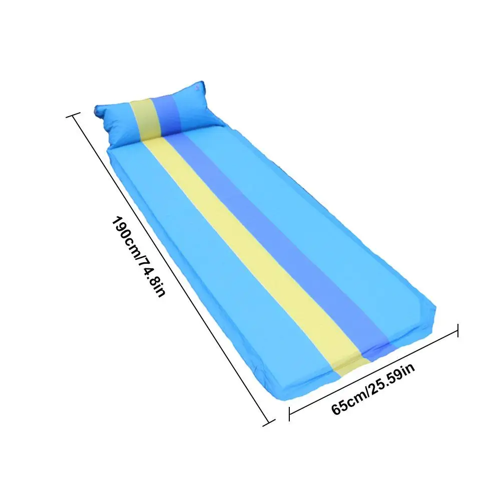Одиночная Автоматическая надувная подушка утолщенный влагостойкий уличный
