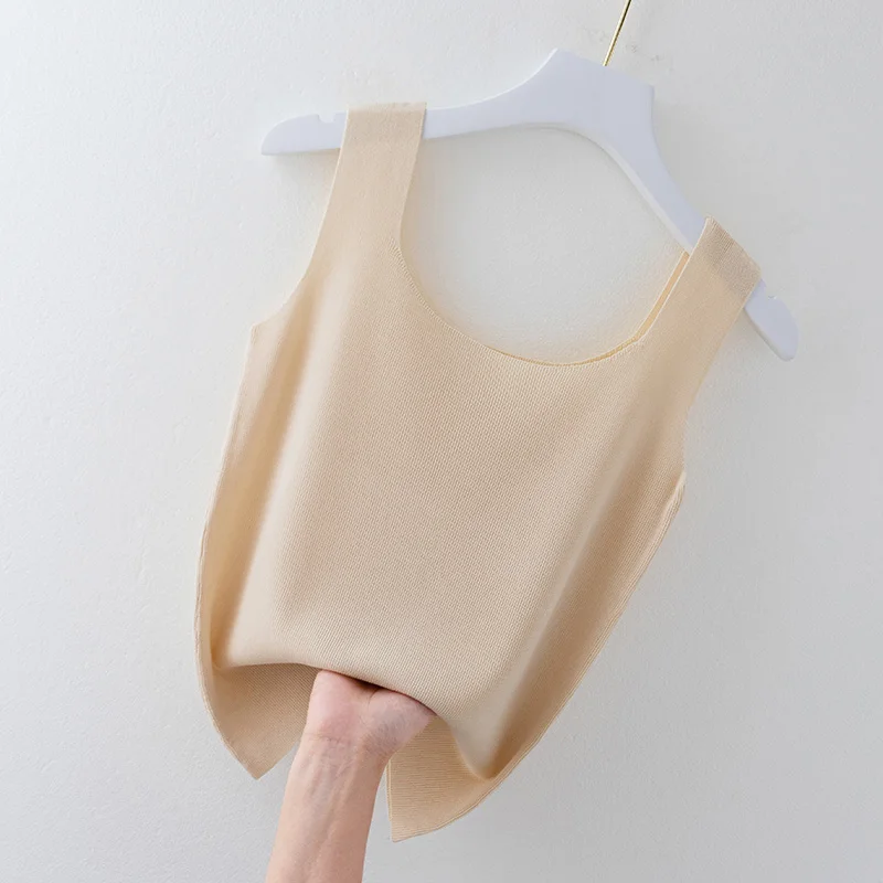 

Women Clothing Short Camis Top Tees Tops Femme Casual Basic Top Cropped Tops Tank White Tank Tops Summer Straight Shirts Women