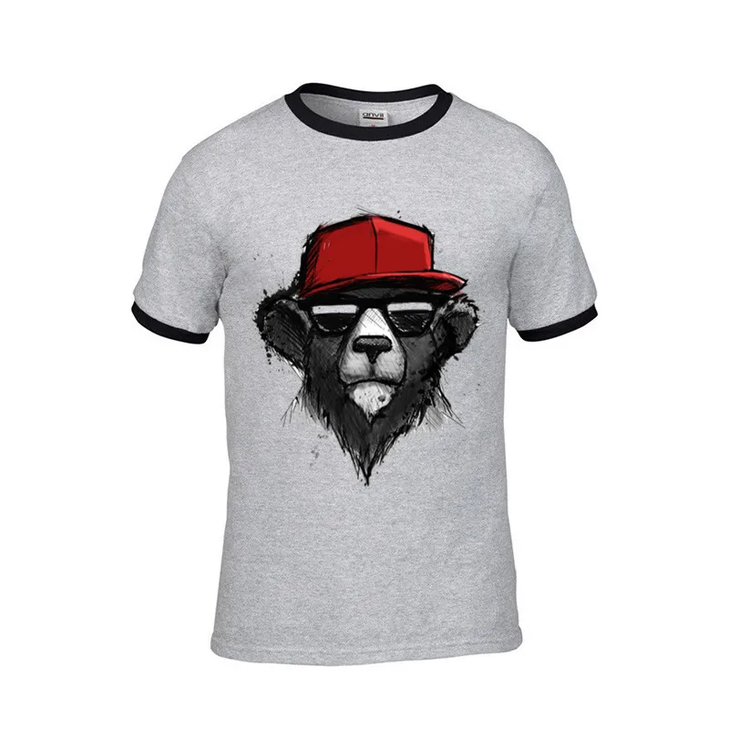 Лидер продаж 2020 оптовая продажа уличная одежда с надписью Dope Bear мужские футболки