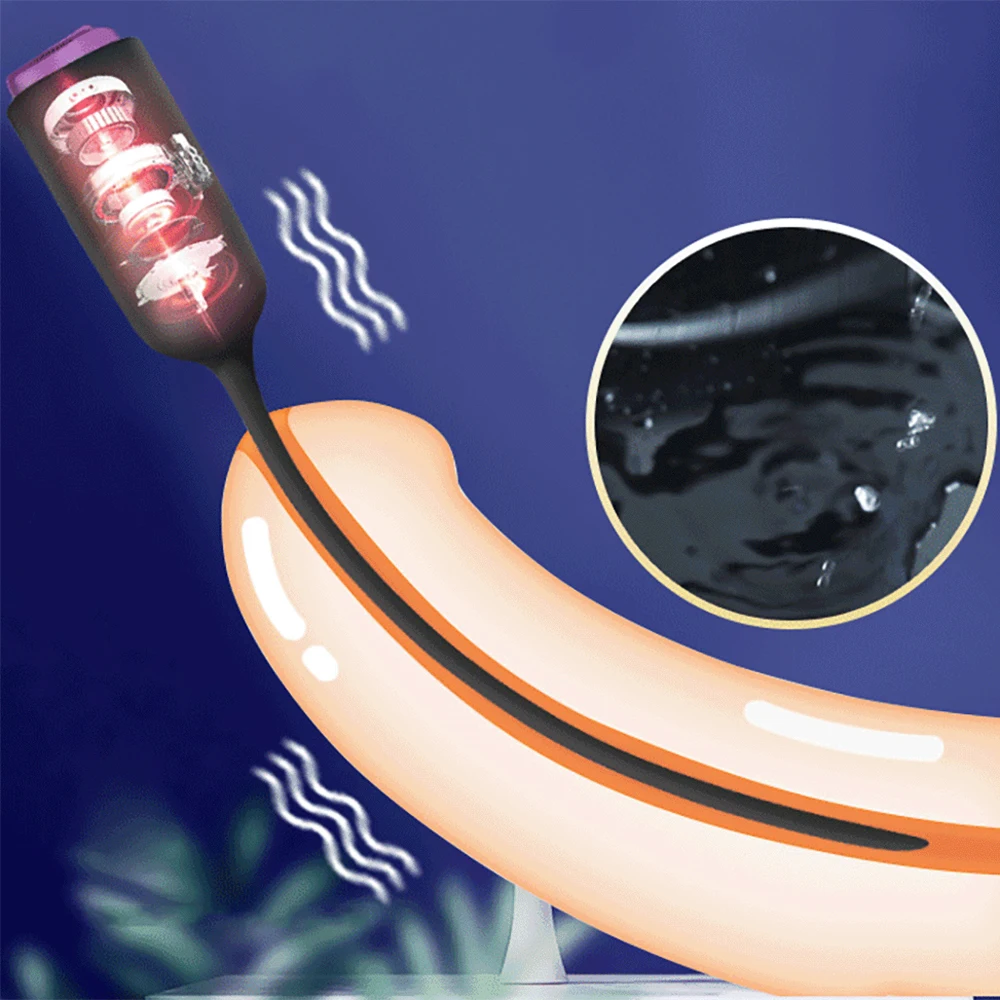 Уретральный вибратор одночастотный карандаш для глаз катетер пробка пениса