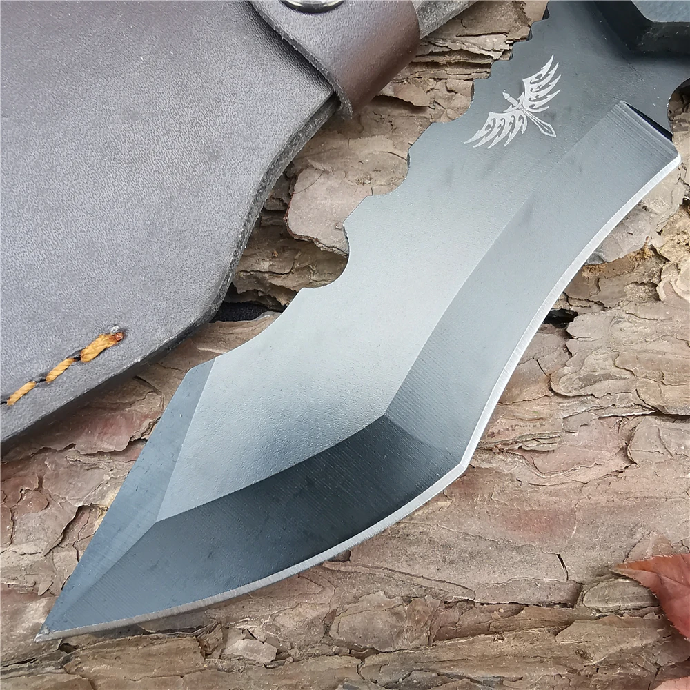 Outdoor Tactical Camping Hunting Survival Pocket Fixed Blade Knife Wood Handle 8cr13mov Combat EDC Straight Knives Utility | Инструменты