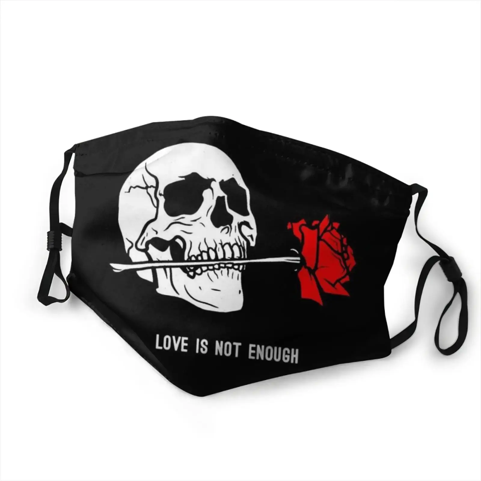 

Пылезащитная маска с 3D-принтом черепа в стиле Харадзюку, Женская/мужская маска с фильтром, Пылезащитная маска с призраками, дизайнерская ма...