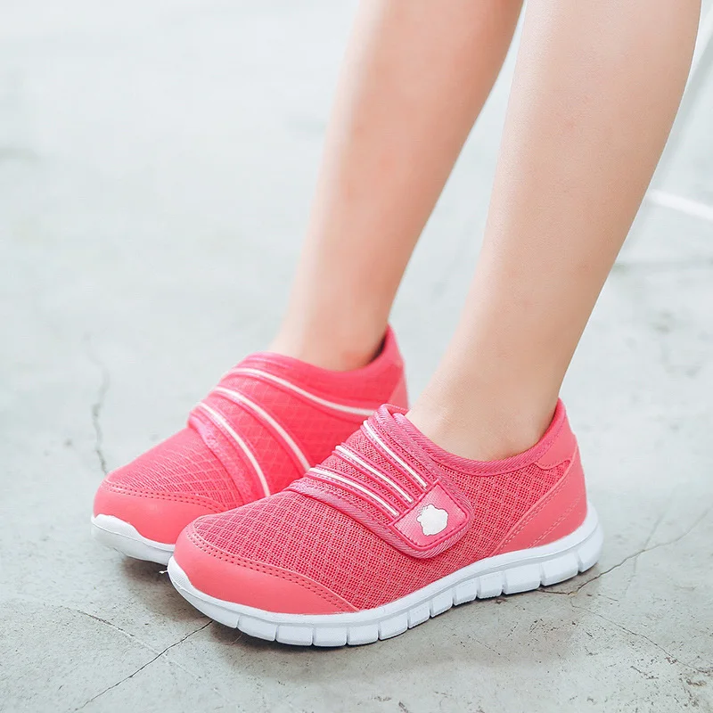 Летние детские кроссовки легкая обувь детская для бега тенниса infantile дышащая