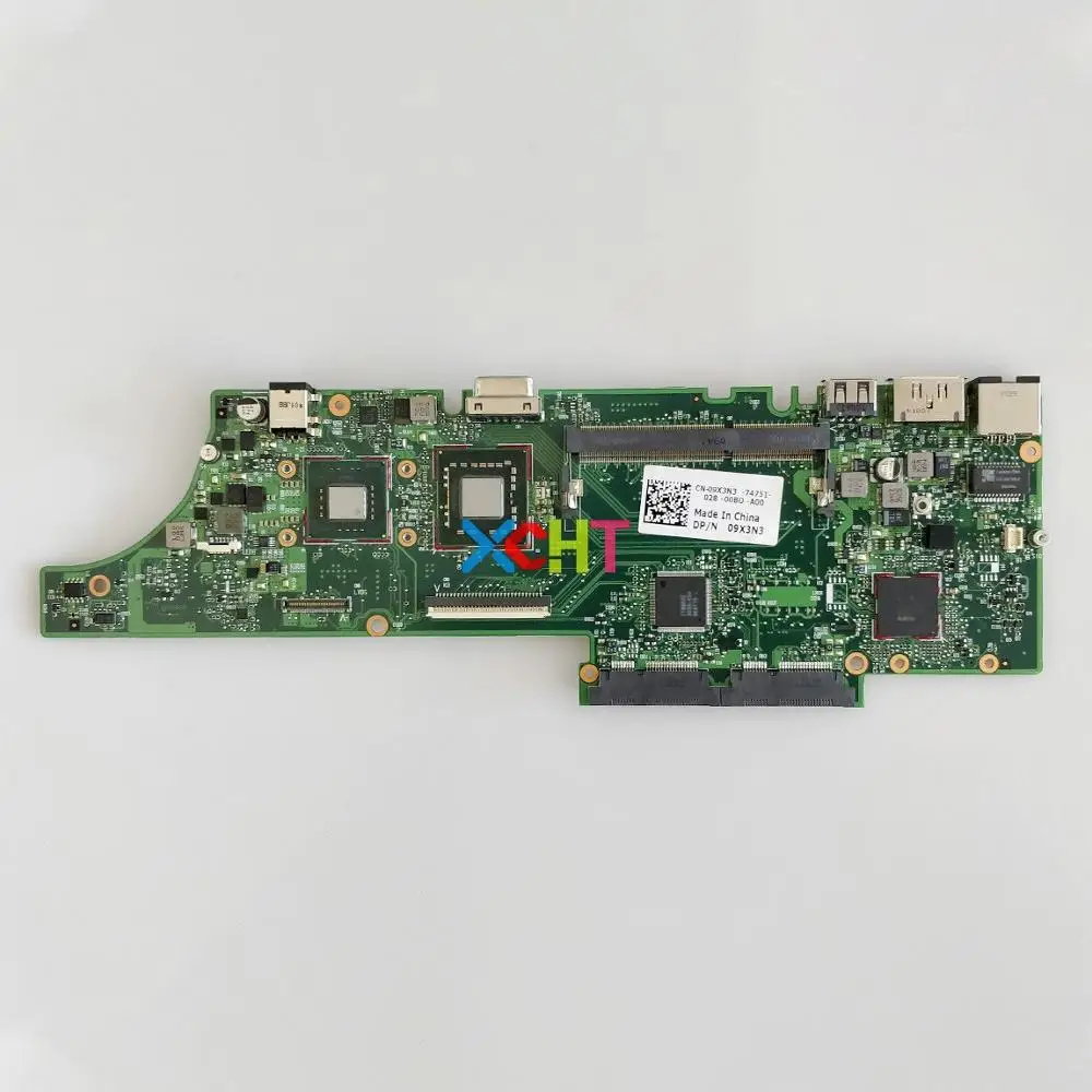 Для Dell Vostro V13 13 3 &quotCN 09X3N3 9X3N3 w SU3500 материнская плата с процессором для ноутбука