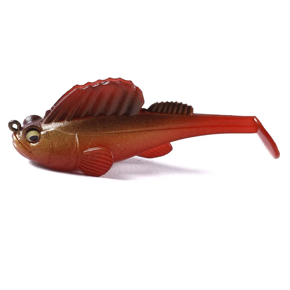 7 см 14 г Megabass темное спальное мягкое тело Swimbait глубокий бег весло хвост Swimbait дропшиппинг