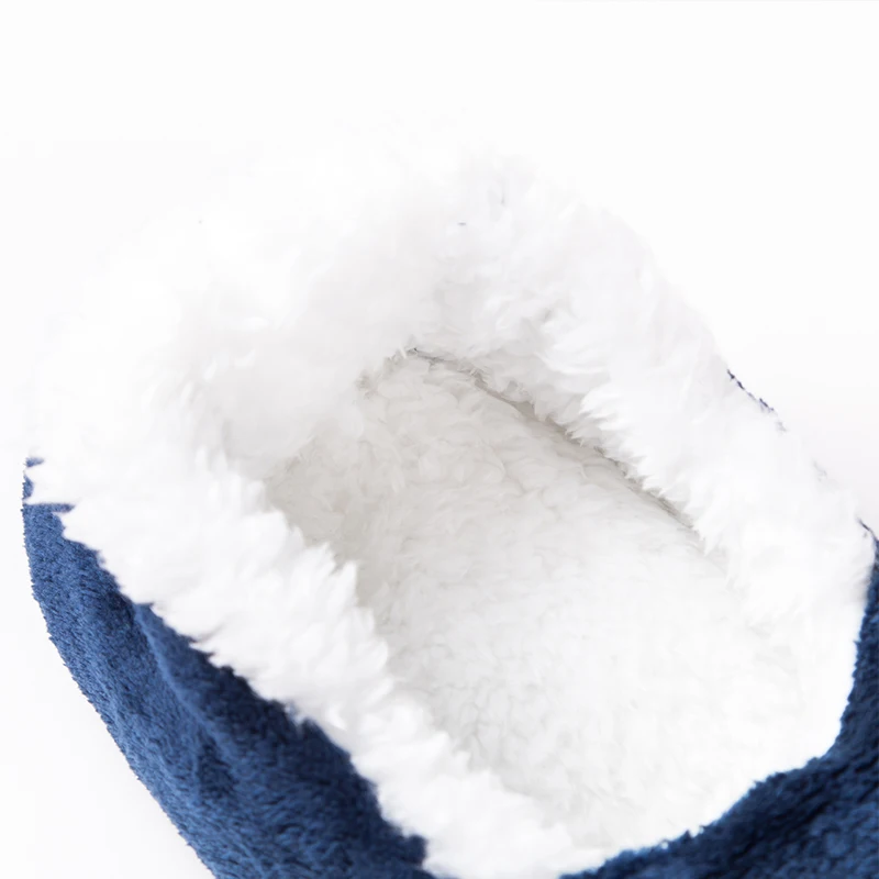 

Slippers men Home Indoor Slippers Warm Plush with Fur Winter Home Slippers for Men Suede Soft Sole Casual House Shoes 2020 New