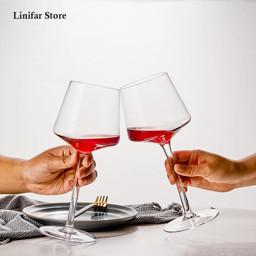 2 шт. Хрустальная Изолированная кружка стеклянной чашки для вина бокалы