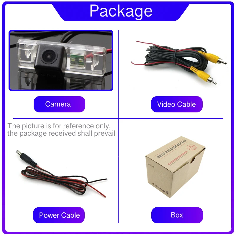 Высококачественная Водонепроницаемая парковочная камера заднего вида для Citroen C3