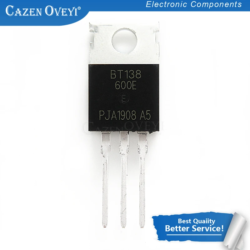 10pcs/lot BT138 600E TO 220 In Stock|Интегральные схемы| |