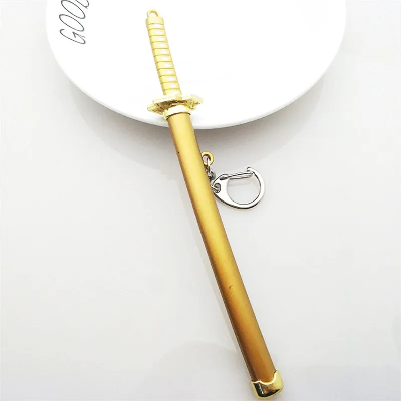 Fashion 8 Styles Roronoa Zoro Sword Keychain For Women Men Buckle Toolholder Scabbard Katana Sabre Car Keyrings Gift Key Chains | Украшения