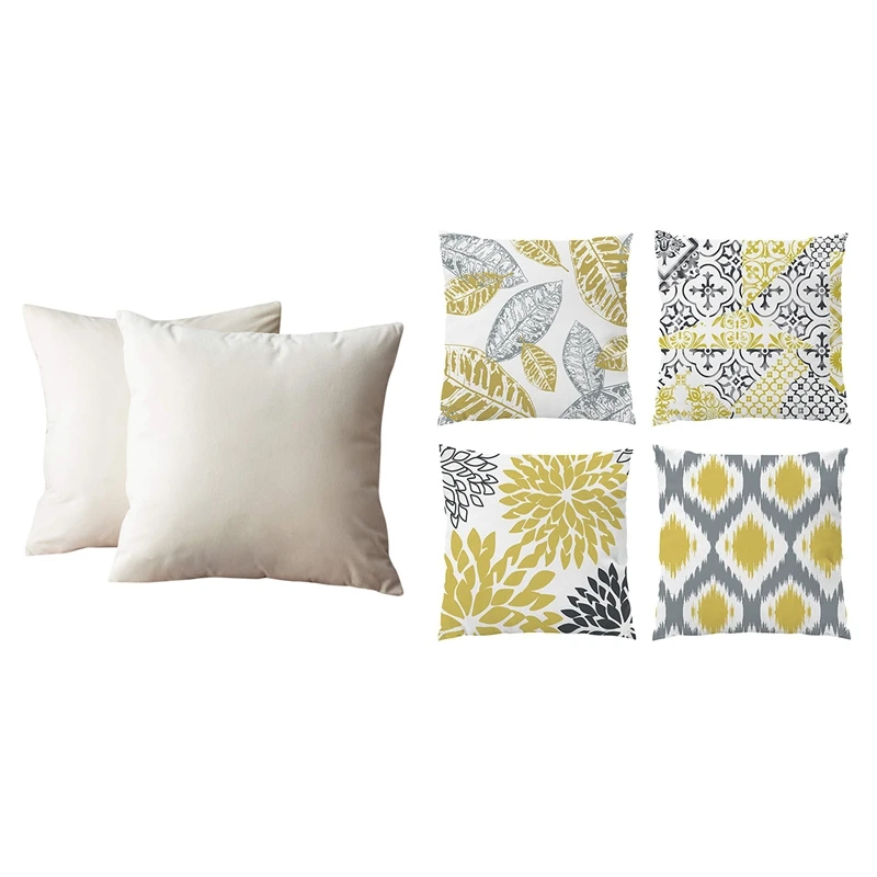 

4 шт., наволочки для подушек, 45 х45 см