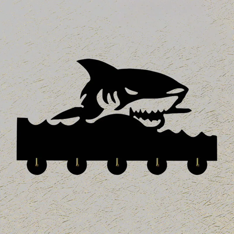 

Creative Hook, Black Key Clothes Wall Hook, Kitchen Bedroom Office Wall Hanging Decoration Hook Creative Birthday Gift