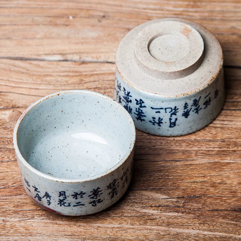 Мастер ручная роспись Китайская каллиграфия керамические чашки чайная чашка