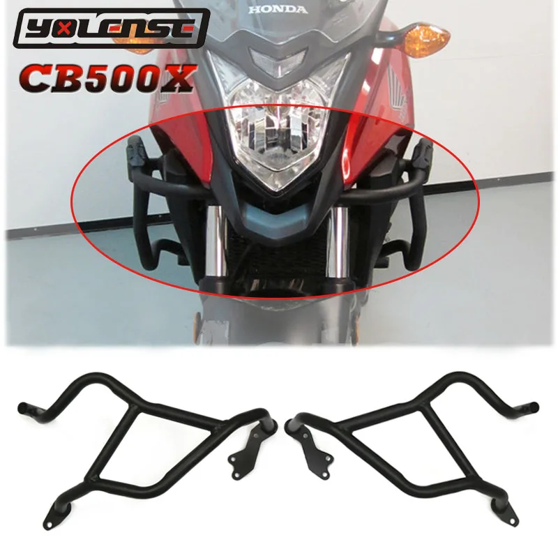 Передняя защита двигателя мотоцикла полосы защиты рамы бампер для HONDA CB500X CB 500X 2013