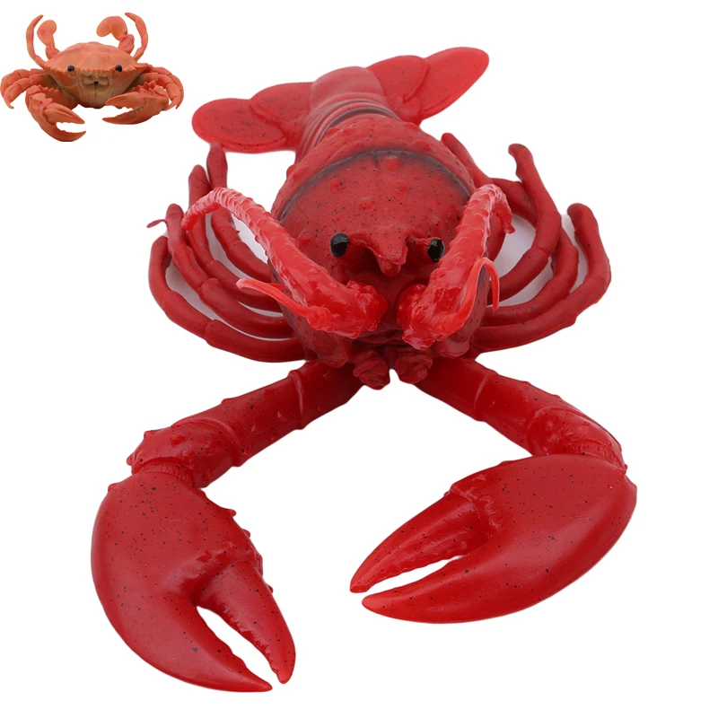 

1Simulation Toys Lobster Crab Model Simulation Lobster Sound Fun Gag Kids Toys Best Gift For Children Christmas Gifts