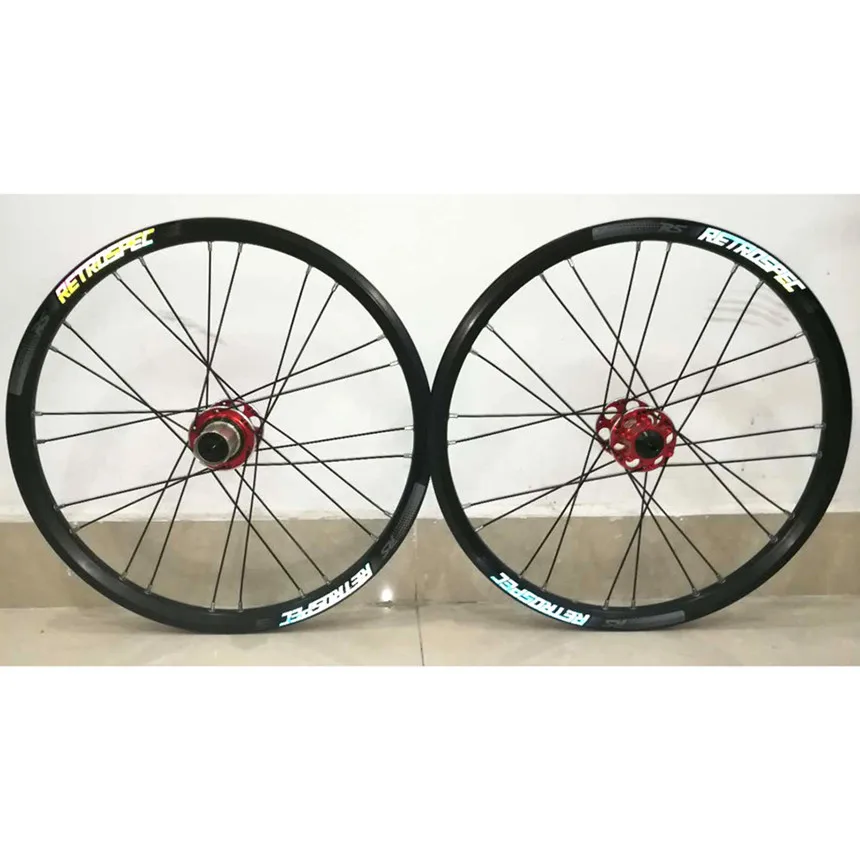 RS MTB Горный BMX 4 герметичный подшипник складной велосипед круглые спицы 24